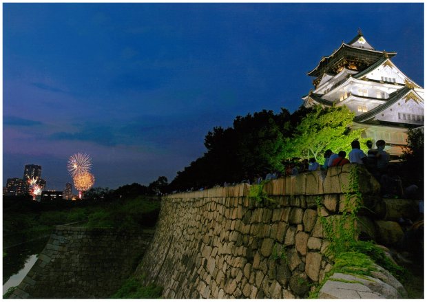 夏の夜を愉しむ 撮影地 大阪城天守閣付近 フォトギャラリー 大阪ミュージアム 大阪は まち全体がミュージアム